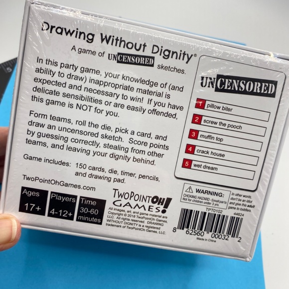 DRAWING WITHOUT DIGNITY Sealed In Box New Adult Party Game - Picture 4 of 5